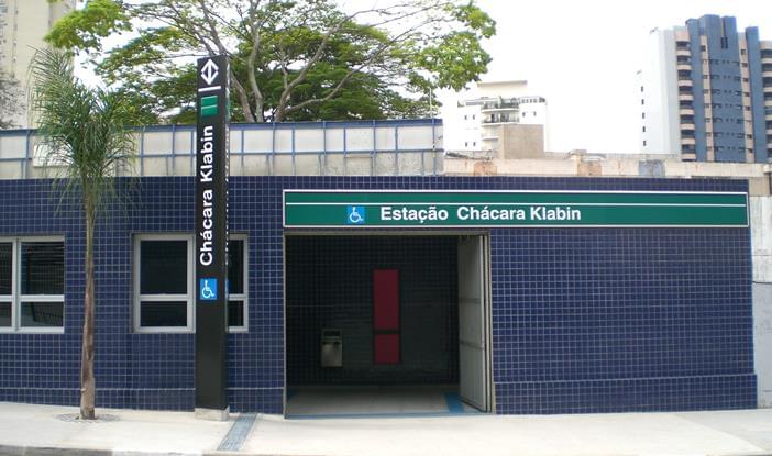 Estação de Metrô Chácara Klabin - Linha 2 - Verde