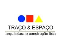 Traço & Espaço Arquitetura e Construção - Logo