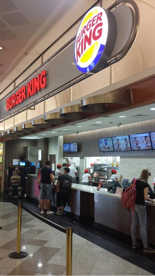 Burger King Shopping Bourbon Galeria da Arquitetura