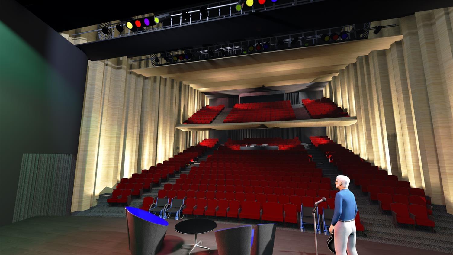 Teatro Villa Lobos Galeria da Arquitetura