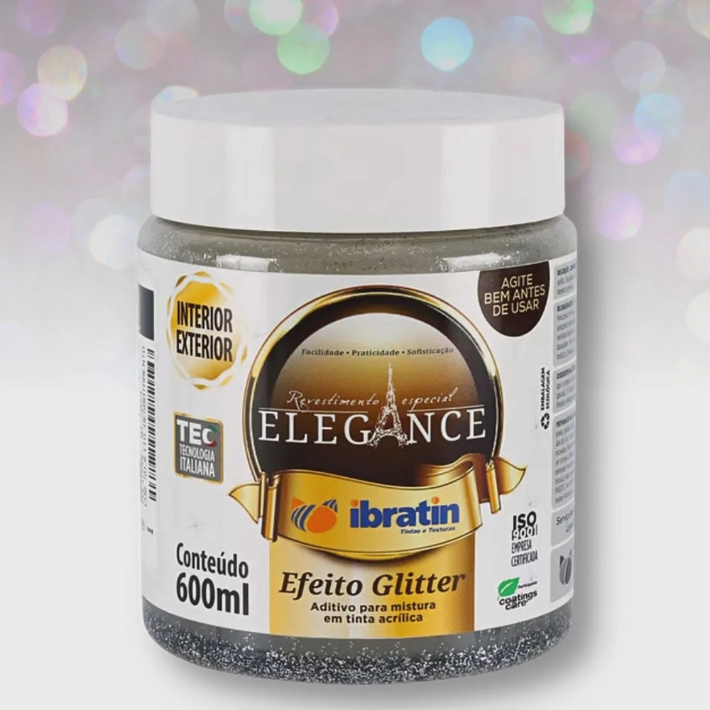 Efeito Glitter Elegance 600 ml Ibratin