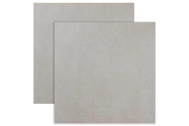 Porcelanato Acetinado Retificado York Soft Gray Cinza Claro 58,4 cm x 58,4 cm Portinari