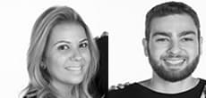 Bianka Miller e Gabriel Oliveira