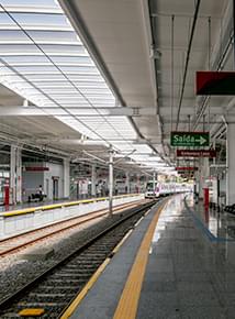 Vitrine vídeos - Estação Bonocô do Metrô de Salvador | Segundo detalhe
