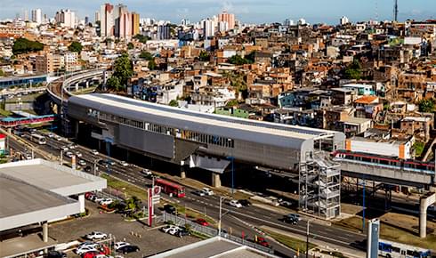 Vitrine vídeos - Estação Bonocô do Metrô de Salvador | Principal