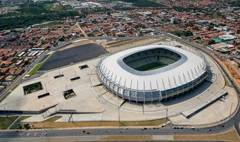 Vitrine vídeos - Arena Castelão | Principal