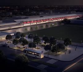 Estação Estudantes - Linha 11 - Coral da CPTM