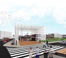 Projeto Cenográfico para o Espaço Transitório - Parque Dom Pedro