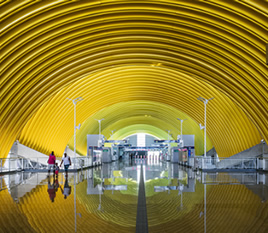 Estações típicas do Metrô Bahia