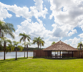 Pavilhão de Lazer na Represa