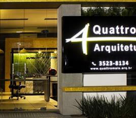 Escritório da Quattro mais Arquitetura